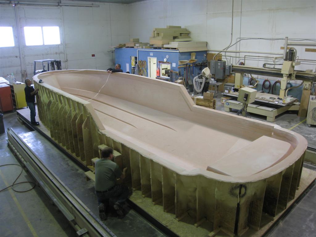 34′ Boat Hull Mold Ready to go Out the Door | Janseneering ...
